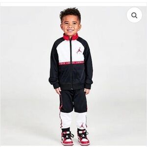 Boys 2T 3T Michael Air Jordan Black & Red Jacket only